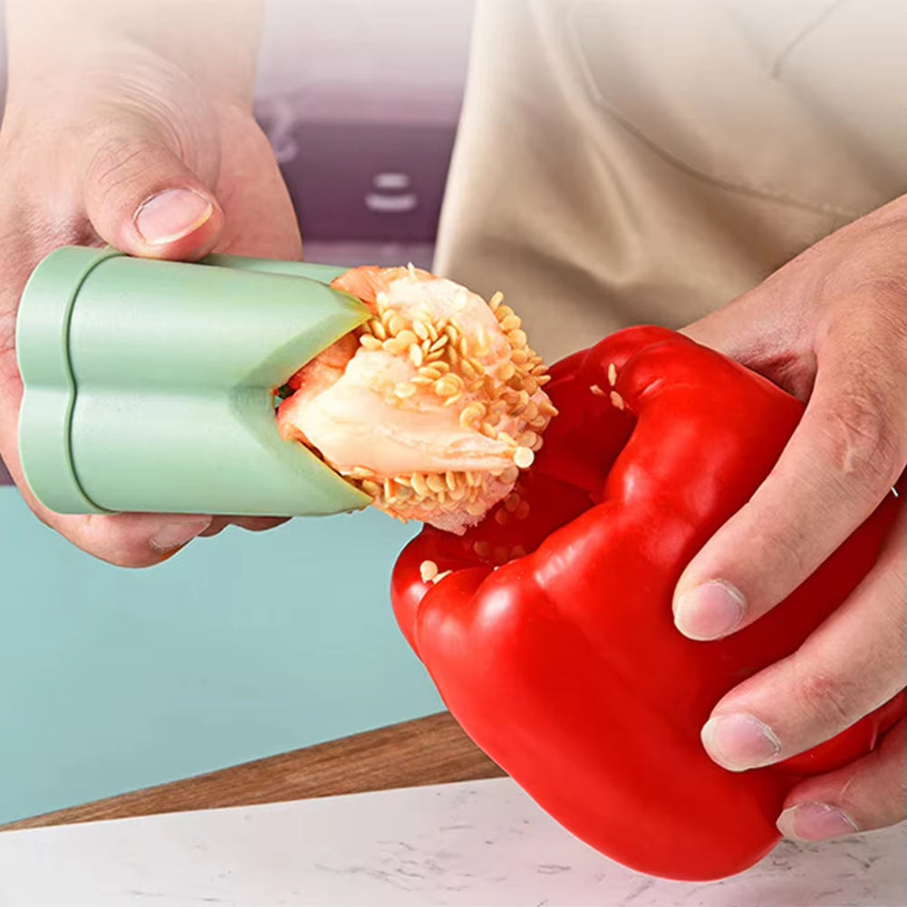 SeedScoop Pro: Portable Corer for Fruits & Vegetables