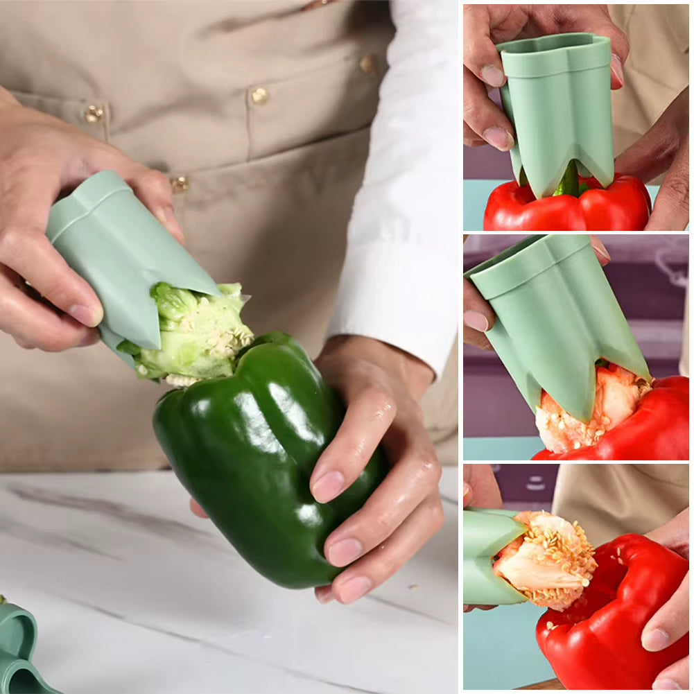 SeedScoop Pro: Portable Corer for Fruits & Vegetables