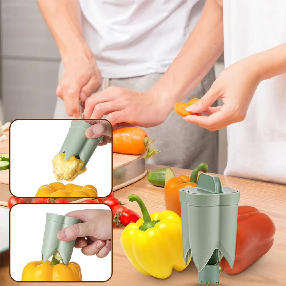 SeedScoop Pro: Portable Corer for Fruits & Vegetables